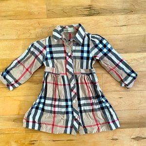 Burberry baby girl dress